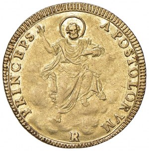 Sede Vacante (1823) Doppia 1823 - Nomisma 304 AU RRRR D...