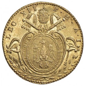 Leone XII (1823-1829) Roma - Doppia A. I - Nomisma 312 ...