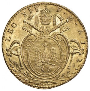 Leone XII (1823-1829) Roma - Doppia A. I - Nomisma 312 ...