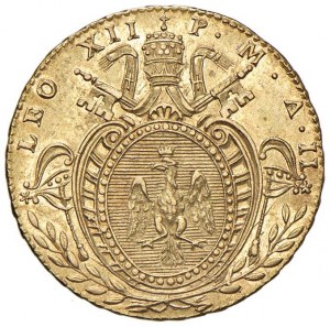 Leo XII (1823-1829) Bologna - Double A. II - Nomisma ...
