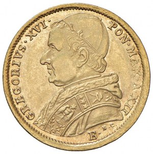 Gregory XVI (1831-1846) Bologna - 5 Scudi 1842 A. XII ...