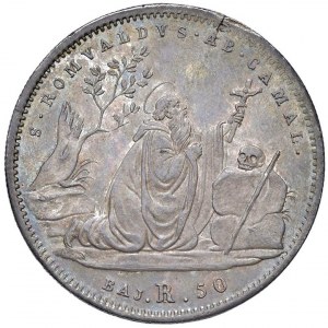 Gregory XVI (1831-1846) 50 Baiocchi 1834 A. IV - Nomis...