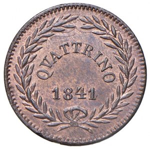Gregorio XVI (1831-1846) Quattrino 1841 A. XI - Nomisma...