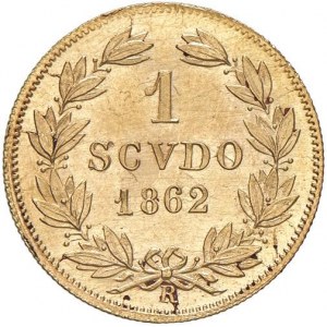 Pio IX (1846-1878) Scudo 1862 A. XVII - Nomisma 638 AU ...