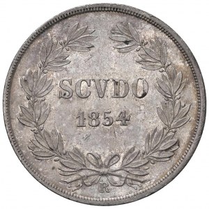 Pius IX (1846-1878) Scudo 1854 A. IX - Nomisma 653 AG (g...