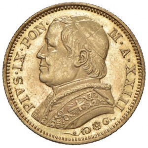 Pius IX (1846-1878) 20 Lire 1868 A. XXIIII - Nomisma 848...