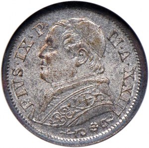 Pius IX (1846-1878) 10 Soldi 1846 A. XXIII - Nomisma 885...