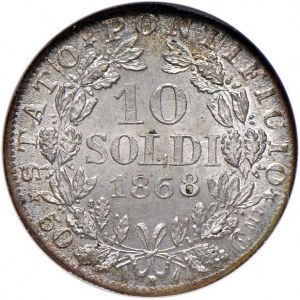 Pius IX (1846-1878) 10 Soldi 1846 A. XXIII - Nomisma 885...