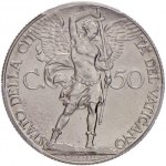 Pio XI (1929-1939) Divisionale 1930: 10, 5, 2 e Lira, 5...