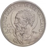 Pio XI (1929-1939) Divisionale 1930: 10, 5, 2 e Lira, 5...
