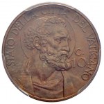 Pio XI (1929-1939) Divisionale 1930: 10, 5, 2 e Lira, 5...