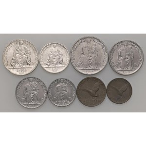 Pio XII (1939-1958) 10, 5, 2 e una Lira, 50, 20, 10 e 5...