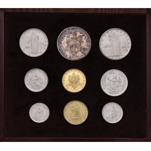 Giovanni XXIII (1958-1963) Serie 1959 (9 valori) con 10...
