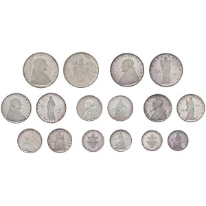 Paolo VI (1963-1978) Serie di prova in argento 1963 A. ...