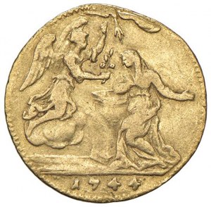 Charles Emmanuel III (1730-1755) Mezzo Zecchino 1744 - No...