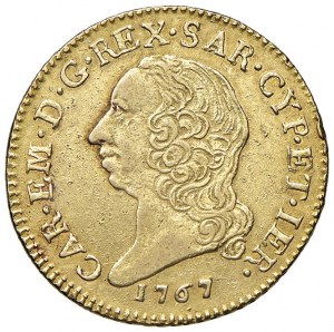Carlo Emanuele III (1755-1773) Doppia 1767 - Nomisma 12...