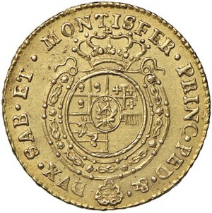 Charles Emmanuel III (1730-1773) Half double 1769 - Names...