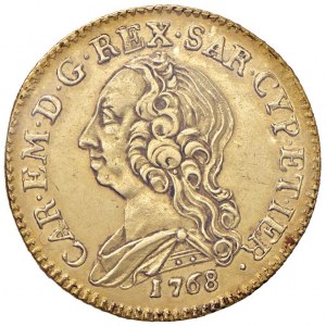 Carlo Emanuele III (1755-1773) Mezzo carlino da 2,5 dop...