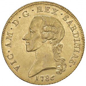 Victor Amadeus III (1773-1796) Pug of 5 doubles 178...