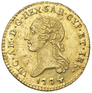 Victor Amadeus III (1773-1796) Half double 1774 - Nom...