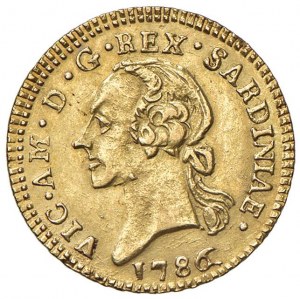 Victor Amadeus III (1773-1796) Half double 1786 - Nom...
