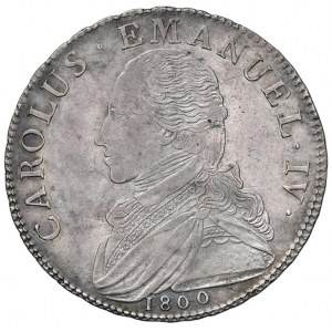 Karol Emmanuel IV (1796-1802) Półtarcza 1800 - Nomizm...