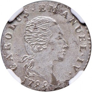 Charles Emmanuel IV (1796-1802) 7.6 Soldi 1799 - Nomisma ...