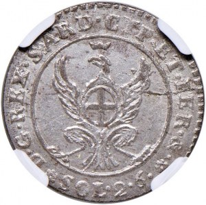 Charles Emmanuel IV (1796-1802) 7.6 Soldi 1799 - Nomisma ...