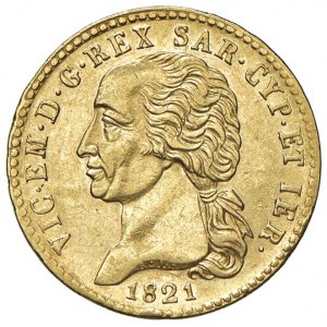 Vittorio Emanuele I (1802-1821) 20 Lire 1821 - Nomisma ...