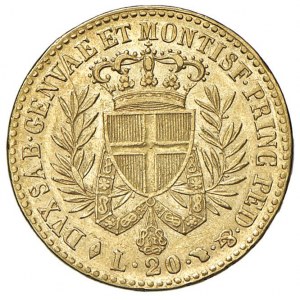 Vittorio Emanuele I (1802-1821) 20 Lire 1821 - Nomisma ...