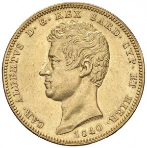 Carlo Alberto (1831-1849) 100 Lire 1840 G - Nomisma 631...
