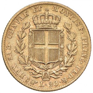Carlo Alberto (1831-1849) 20 Lire 1834 T - Nomisma 645 ...