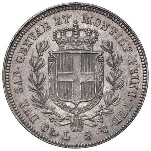 Carlo Alberto (1831-1849) 2 Lire 1844 G - Nomisma 713 A...