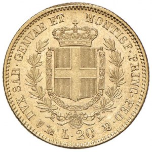 Victor Emmanuel II (1849-1861) 20 Lire 1851 G - Nomis...