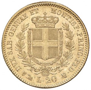 Victor Emmanuel II (1849-1861) 20 Lire 1851 G - Nomis...