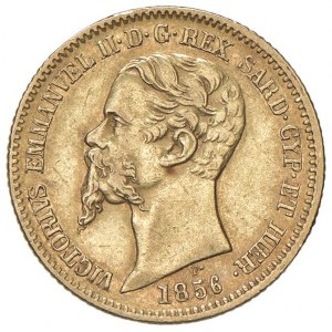 Vittorio Emanuele II (1849-1861) 20 Lire 1856 T - Nomis...