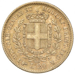 Vittorio Emanuele II (1849-1861) 20 Lire 1856 T - Nomis...
