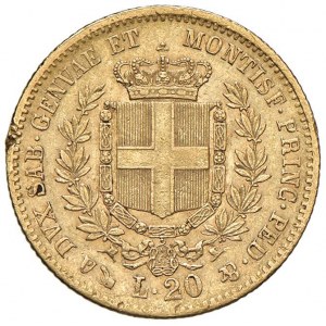 Vittorio Emanuele II (1849-1861) 20 Lire 1858 G - Nomis...