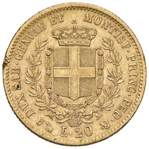 Victor Emmanuel II (1849-1861) 20 Lire 1858 G - Nomis...