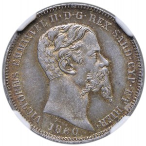 Victor Emmanuel II (1849-1861) Lira 1860 M - Nomisma ...