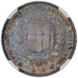 Vittorio Emanuele II (1849-1861) Lira 1860 M - Nomisma ...