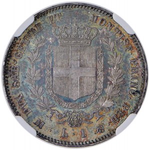 Victor Emmanuel II (1849-1861) Lira 1860 M - Nomisma ...