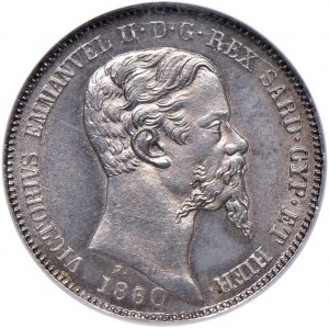 Victor Emmanuel II (1849-1860) Lira 1860 M - Nomisma ...