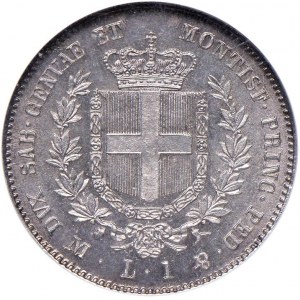 Vittorio Emanuele II (1849-1860) Lira 1860 M - Nomisma ...