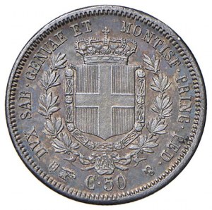 Victor Emmanuel II (1849-1861) 50 cents 1856 T - ...