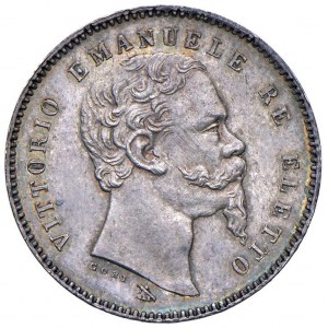 Victor Emmanuel II. zum König gewählt (1859-1861) Lira 1860 F ...