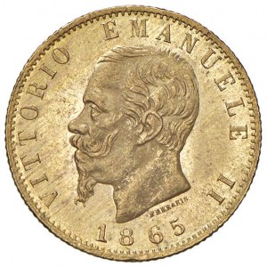 KINGDOM OF ITALY Victor Emmanuel II (1861-1878) 20 Lira...
