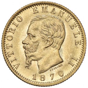 Vittorio Emanuele II (1861-1878) 20 Lire 1870 R - Nomis...