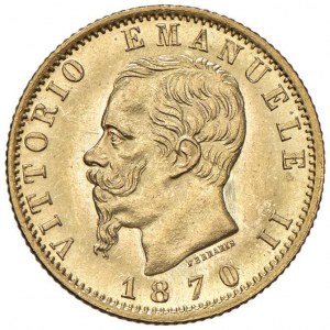 Vittorio Emanuele II (1861-1878) 20 Lire 1870 R - Nomis...
