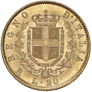 Vittorio Emanuele II (1861-1878) 20 Lire 1870 R - Nomis...